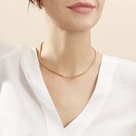 Collier Jayna Maille Palmier Or Jaune - Chaines Femme | Histoire d&rsquo;Or