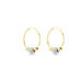 Créoles Ariel Or Bicolore - Boucles d'oreilles créoles Femme | Histoire d’Or