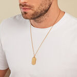 Collier Alessio Acier Jaune - Colliers fantaisie Homme | Histoire d&rsquo;Or