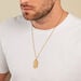 Collier Alessio Acier Jaune - Colliers fantaisie Homme | Histoire d’Or