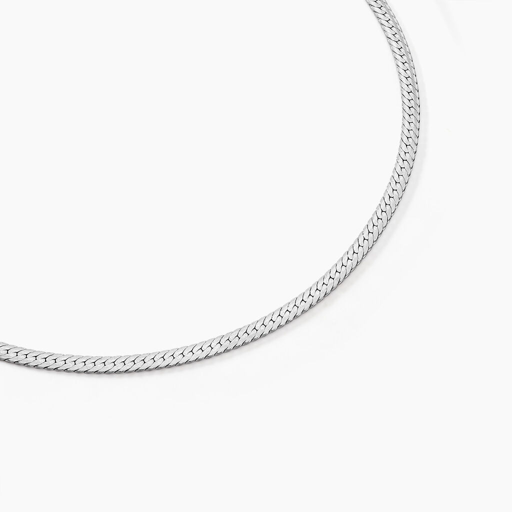 Chaîne Thiane Argent Blanc
