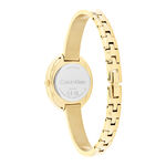 Montre Calvin Klein Twisted Bezel Dor&eacute; - Montres Femme | Histoire d&rsquo;Or