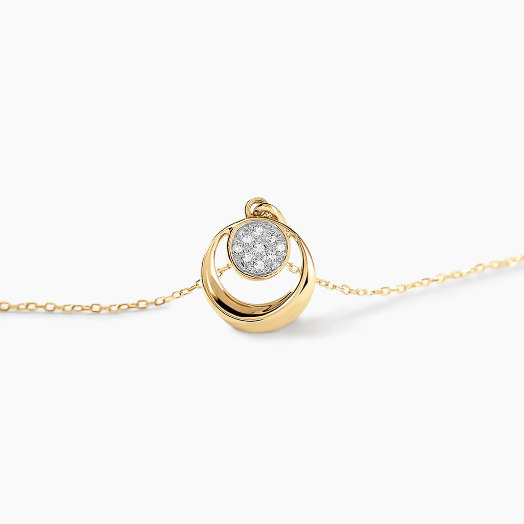 Collier Liana Or Jaune Diamant - Colliers Femme | Histoire d’Or