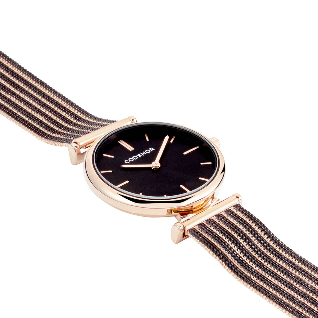 Montre Codhor Nidia Noir - Montres Femme | Histoire d&rsquo;Or