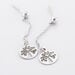Boucles D'oreilles Pendantes Audrey-rose Argent Blanc - Boucles d'oreilles fantaisie Femme | Histoire d’Or
