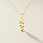 Pendentif Illide Hippocampe Or Jaune - Pendentifs Famille | Histoire d&rsquo;Or