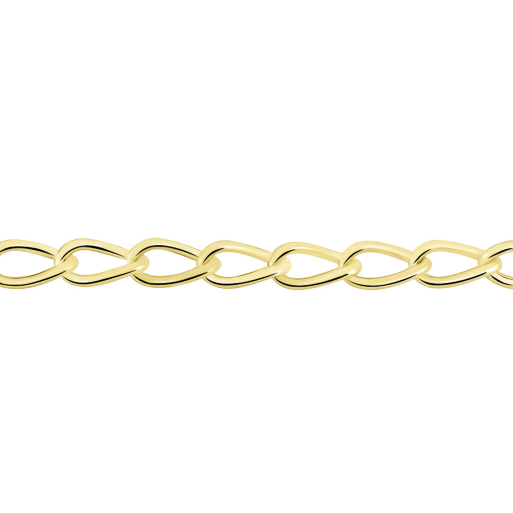 Collier Justinien Acier Doré - Colliers fantaisie Femme | Histoire d’Or