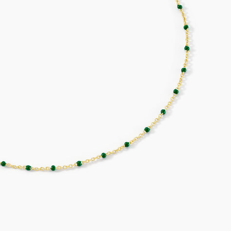 Collier Argent Dore Polka - Colliers fantaisie Femme | Histoire d’Or