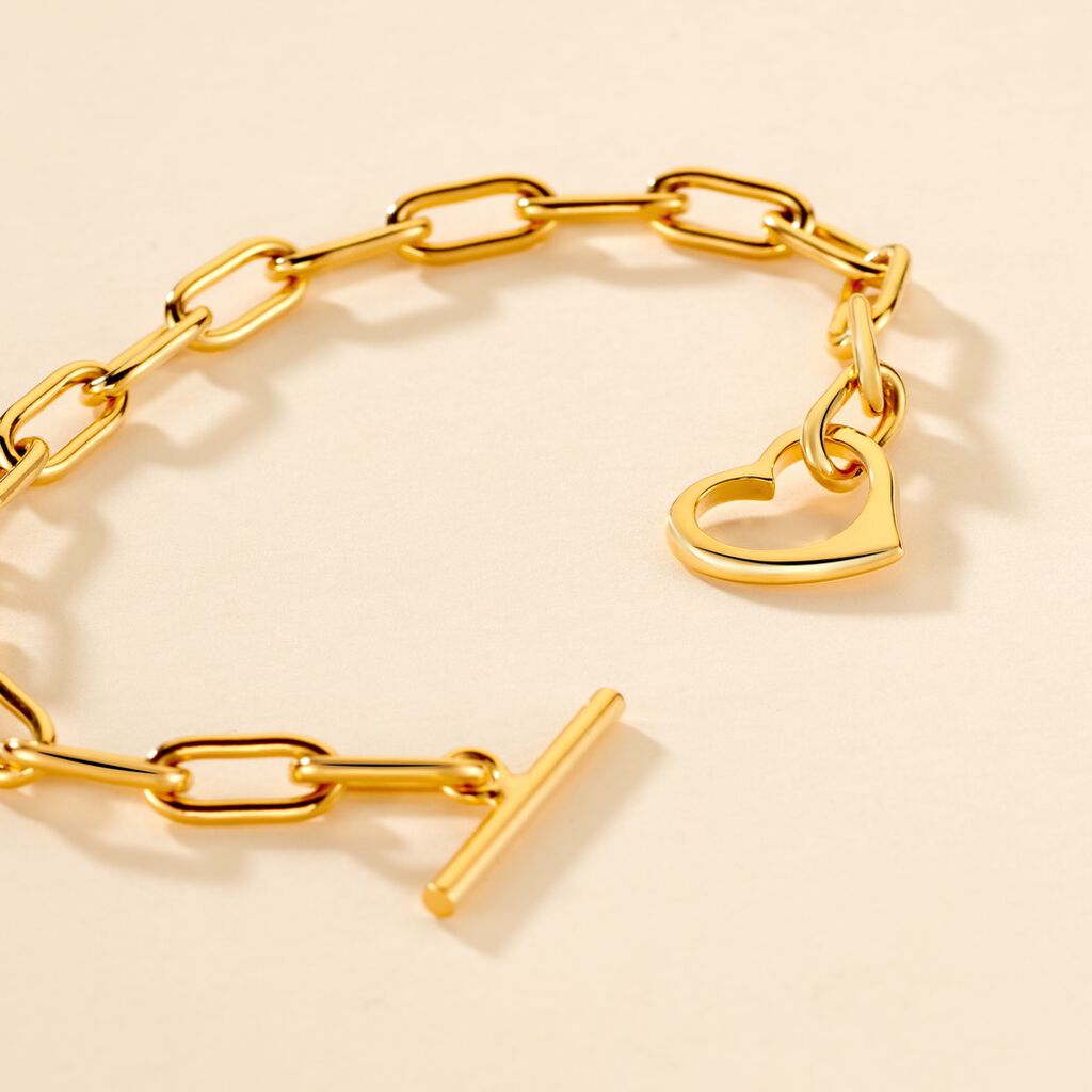 Bracelet Milana Plaqué Or Jaune - Bracelets chaîne Femme | Histoire d’Or