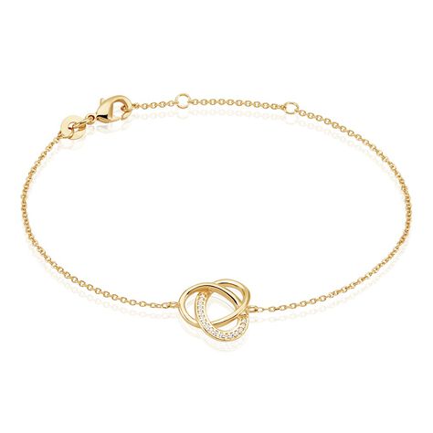 Bracelet Plaqué Or Henia Oxydes De Zirconium - Bracelets Femme | Histoire d’Or