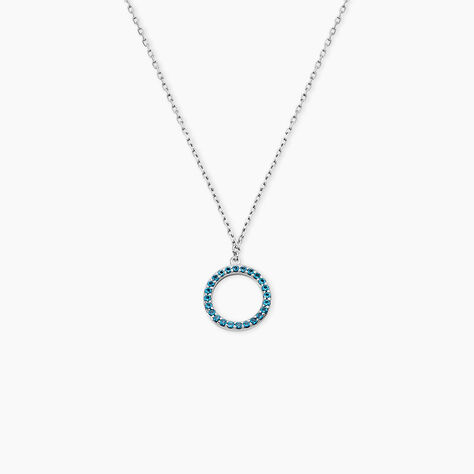 Collier Ambroisie Argent Blanc Oxyde De Zirconium - Colliers fantaisie Femme | Histoire d&rsquo;Or