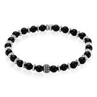 Bracelet Jourdan Acier Gris Onyx