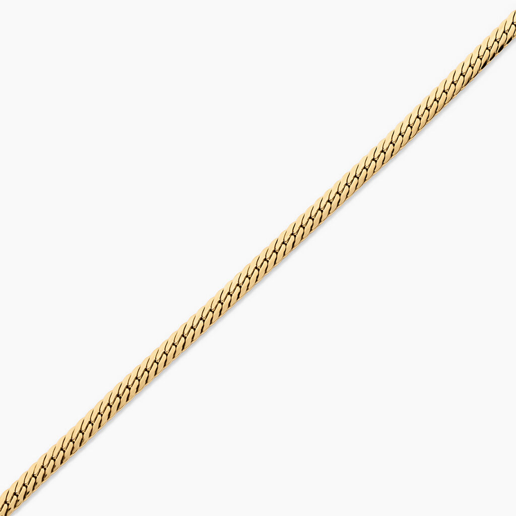 Bracelet Izel Argent Dor&eacute; A L'Or 750/1000 - Bijoux sans pierre Femme | Histoire d&rsquo;Or