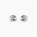 Boucles D'Oreilles Puces Orane Argent Blanc - Boucles d'oreilles fantaisie Femme | Histoire d’Or