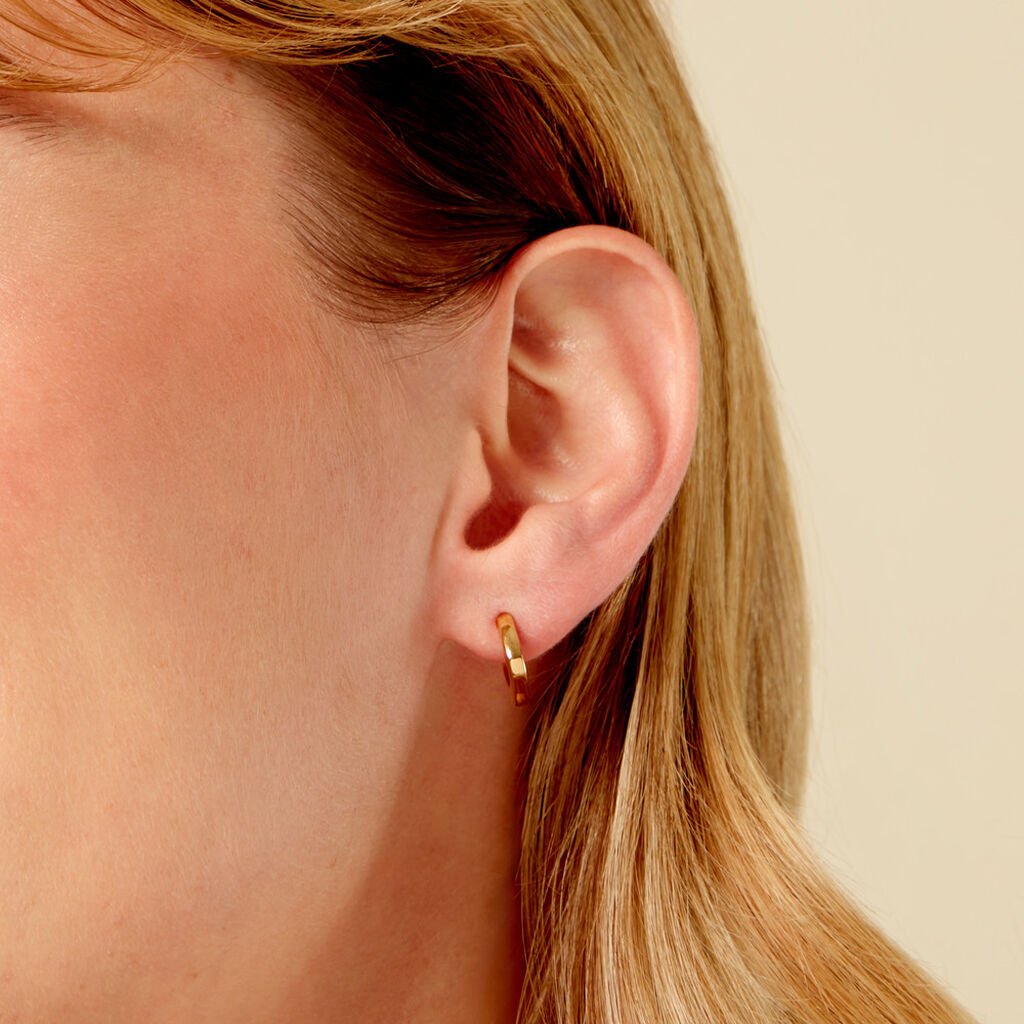 Collier Elpidius Or Jaune - Boucles d'oreilles créoles Femme | Histoire d’Or