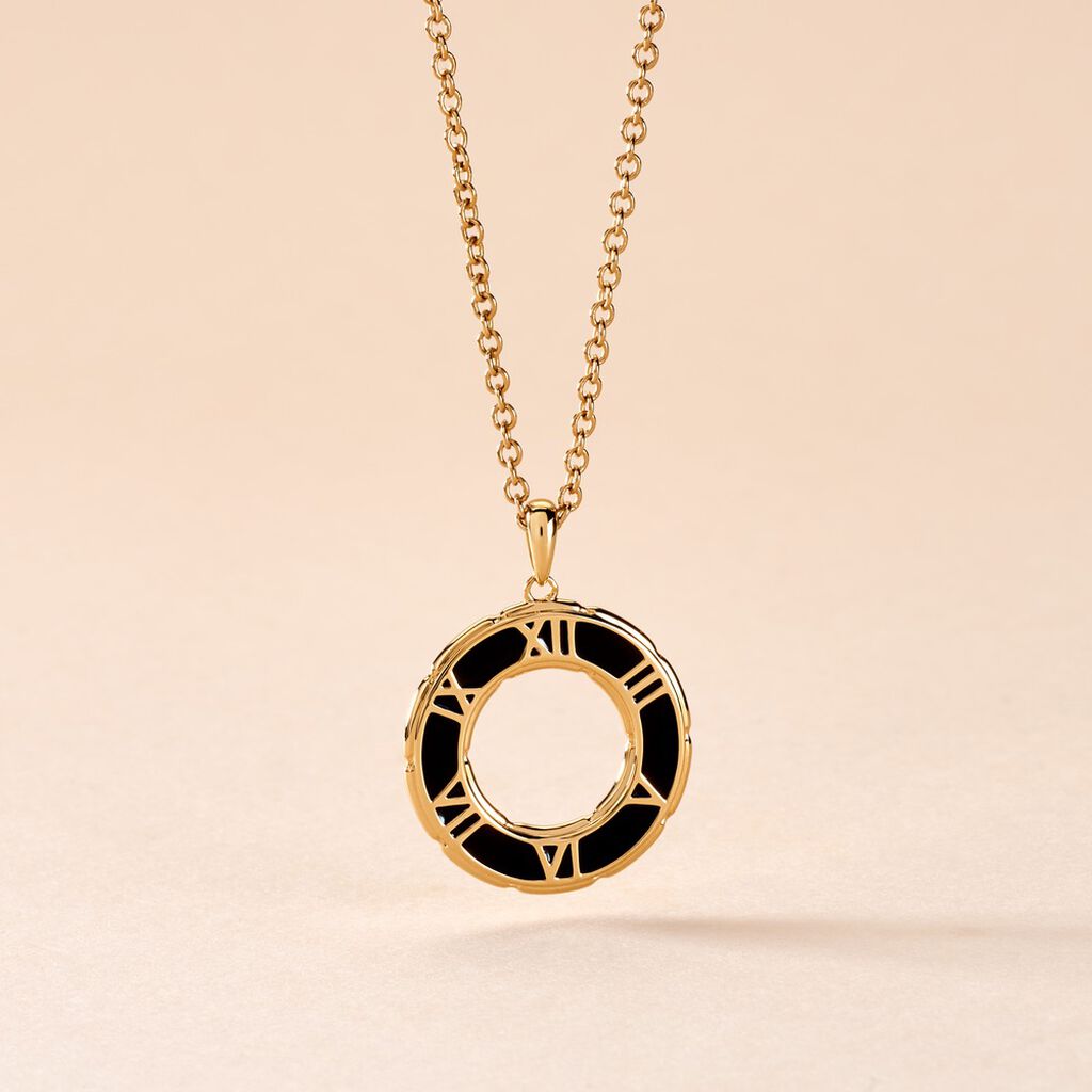 Collier Achille Plaqu&eacute; Or Jaune - Colliers Homme | Histoire d&rsquo;Or