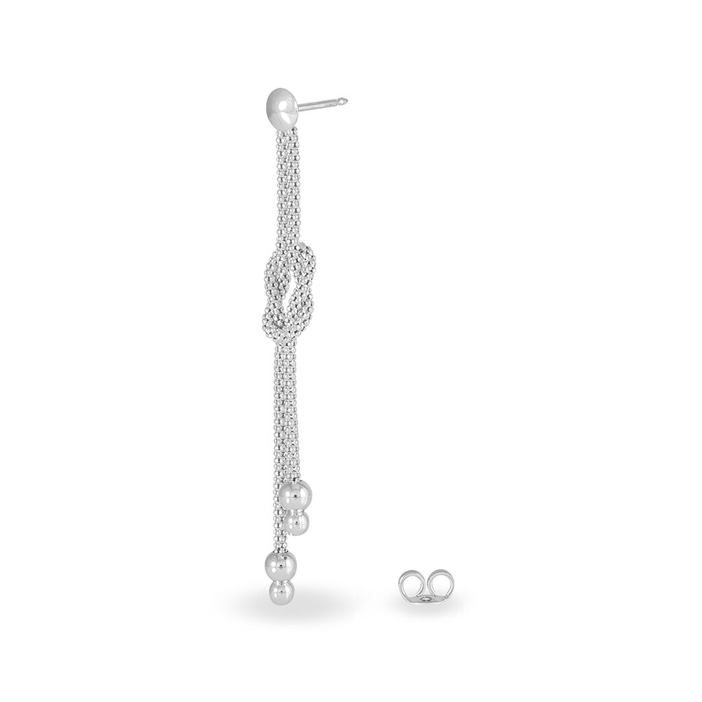 Boucles D'oreilles Pendantes Deauville Argent Blanc - Boucles d'oreilles fantaisie Femme | Histoire d’Or