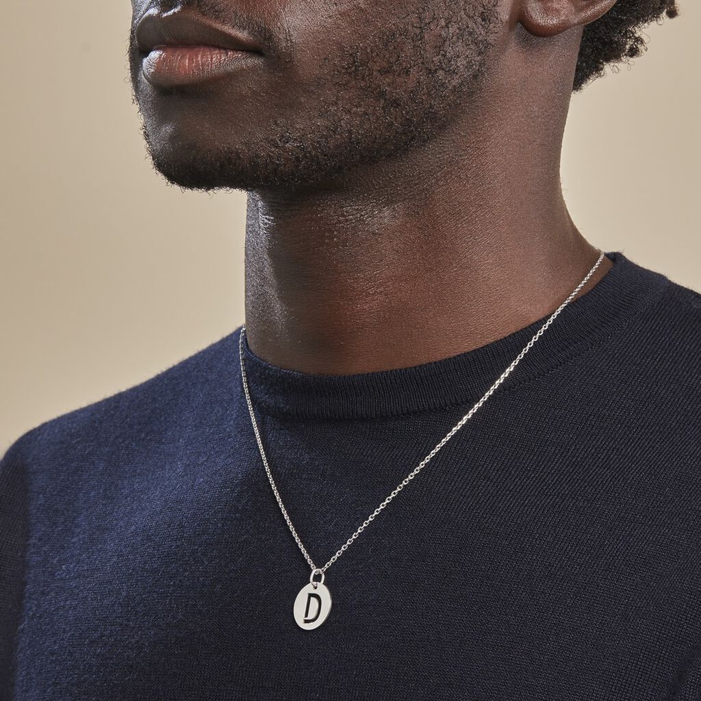 Pendentif Elio D Argent Blanc - Pendentifs Famille | Histoire d’Or