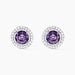 Boucles D'oreilles Puces Rio Argent Blanc Oxyde - Boucles d'oreilles fantaisie Femme | Histoire d’Or
