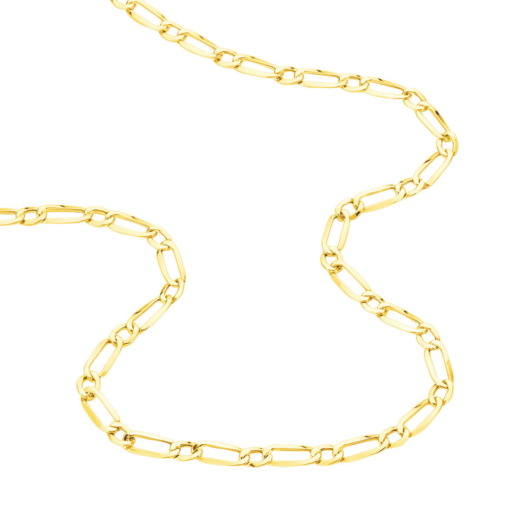 Chaîne Kholoudae Maille Alternée 1/1 Or Jaune - Chaines Homme | Histoire d’Or