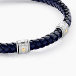 Bracelet Echati Or Acier Bicolore - Bijoux sans pierre Homme | Histoire d&rsquo;Or