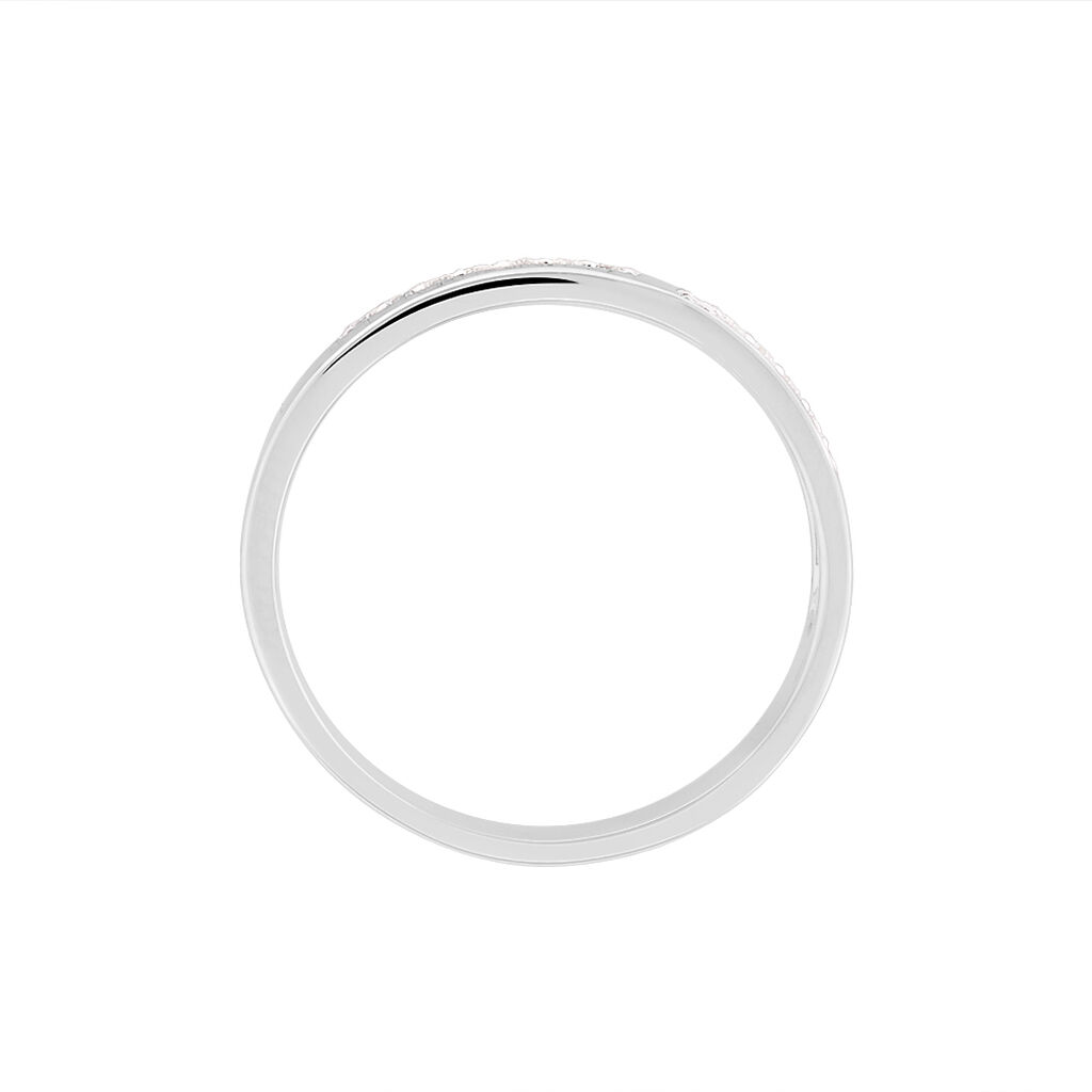 Alliance Boree Or Blanc Diamant - Alliances Femme | Histoire d’Or