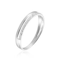 Bague Olena Or Blanc Diamant