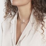 Collier Fethi Argent Bicolore - Colliers fantaisie Femme | Histoire d&rsquo;Or