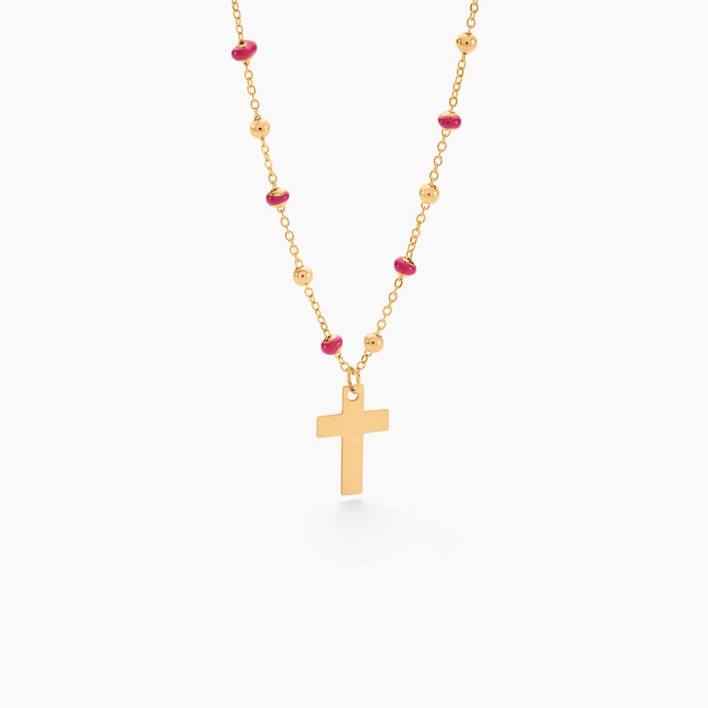 Collier Krystle Or Jaune - F&ecirc;te des m&egrave;res Femme | Histoire d&rsquo;Or