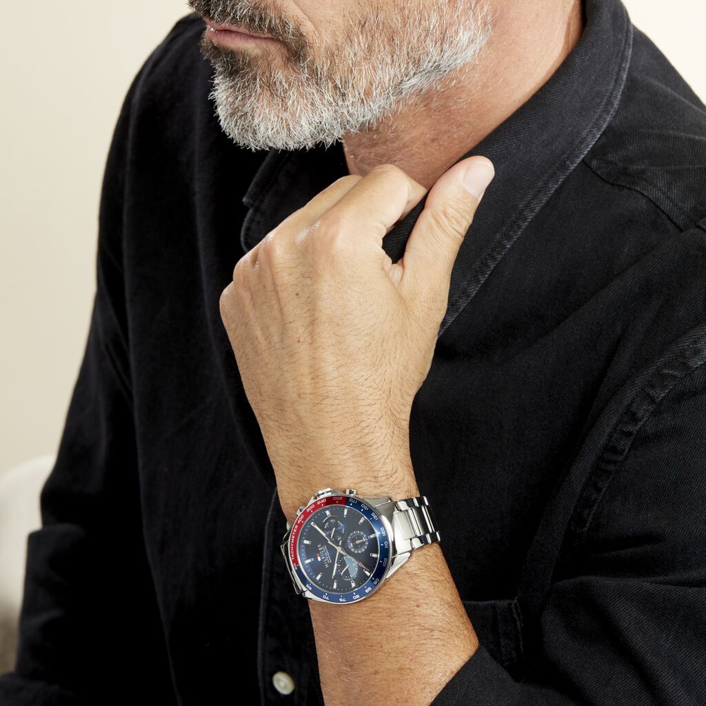 Montre Tommy Hilfiger Owen Bleu - Montres Homme | Histoire d’Or