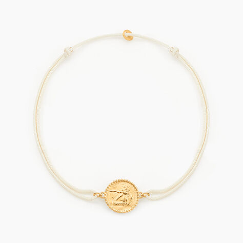 Bracelet Anchjo Or Jaune - Pendentifs Baptême Famille | Histoire d’Or