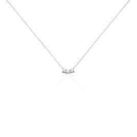 Collier Or Blanc Neely Diamants Synthétiques - Colliers Femme | Histoire d’Or