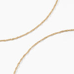 Cha&icirc;ne Imanie Maille Singapour Or Jaune - Chaines Femme | Histoire d&rsquo;Or