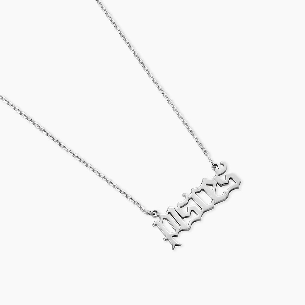 Collier Argent Blanc Astro - Colliers Zodiaque Femme | Histoire d&rsquo;Or