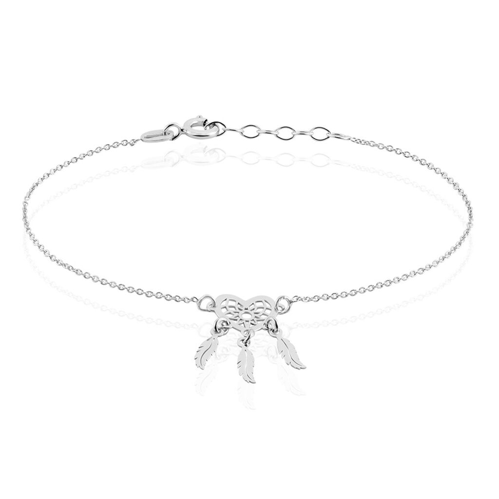 Bracelet Argent Blanc Sebastina - Bracelets Femme | Histoire d&rsquo;Or