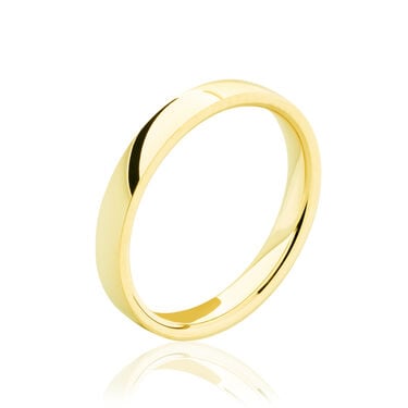Alliance Jules Ruban Confort Or Jaune Alliance Jules Ruban Confort Or Jaune