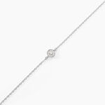 Bracelet Auxana Argent Blanc Oxyde De Zirconium - F&ecirc;te des m&egrave;res Femme | Histoire d&rsquo;Or