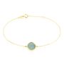 Bracelet Or Jaune Florica Amazonite