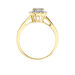 Bague Chou Or Jaune Diamant