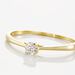 Bague Solitaire Aphrodite Or Jaune Diamant - Bagues solitaires Femme | Histoire d’Or