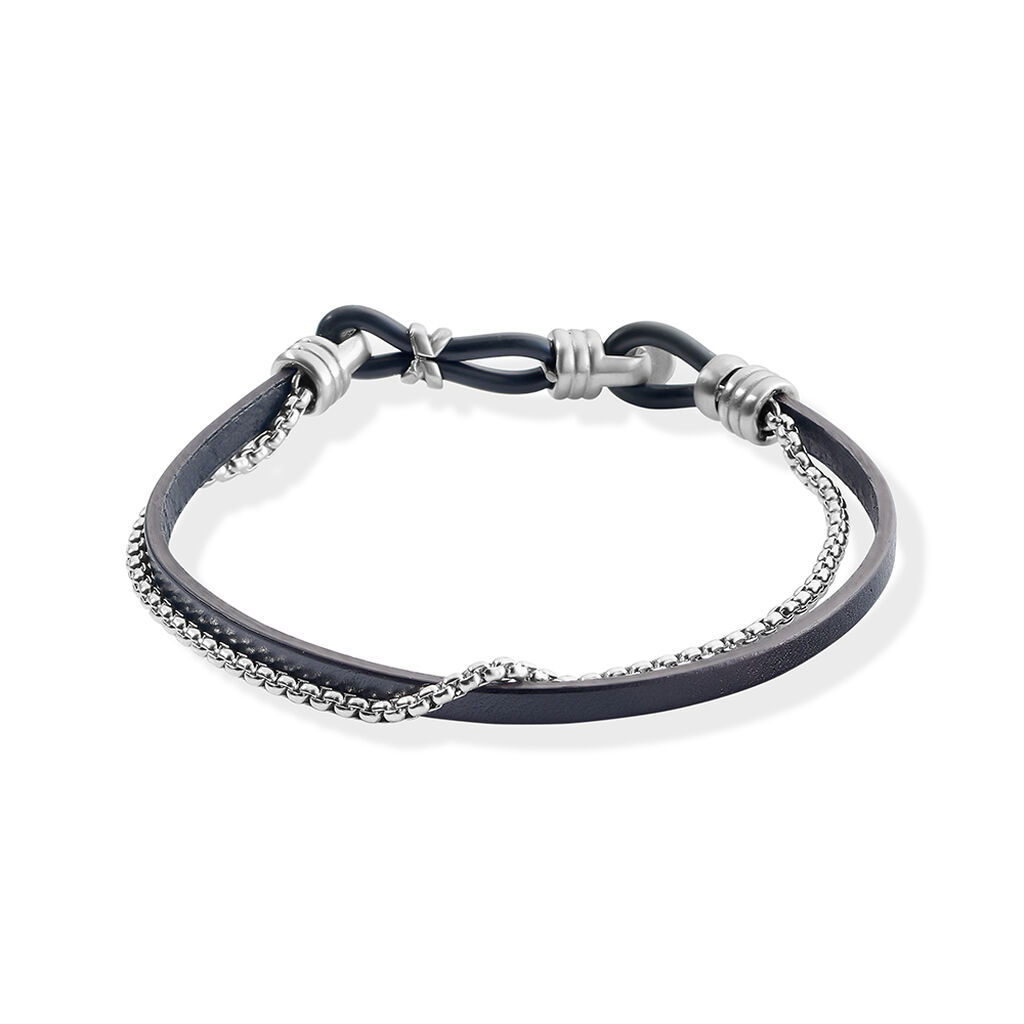 Bracelet Jourdan Arpad Acier Argenté - Nouveautés bijoux Homme | Histoire d’Or