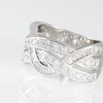 Bague Audon Argent Blanc Oxydes De Zirconium - Bagues avec pierre Femme | Histoire d&rsquo;Or