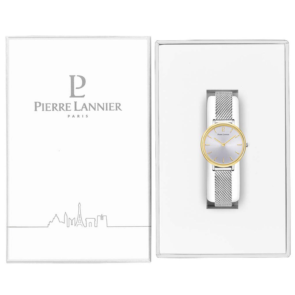 Montre Pierre Lannier Nova Acier Argenté - Montres Femme | Histoire d’Or