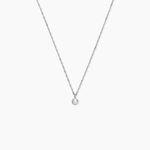 Collier Marciana Argent Blanc Oxyde De Zirconium - Colliers fantaisie Femme | Histoire d&rsquo;Or