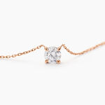 Collier Colby Or Rose Oxyde De Zirconium - Colliers Femme | Histoire d&rsquo;Or