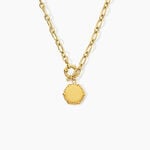 Collier Alexanne Acier Jaune -  Femme | Histoire d&rsquo;Or