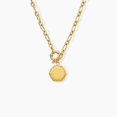 Collier Alexanne Acier Jaune