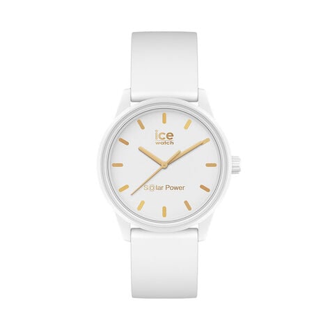 Montre Ice Watch Solar Power Blanc - Montres Famille | Histoire d’Or