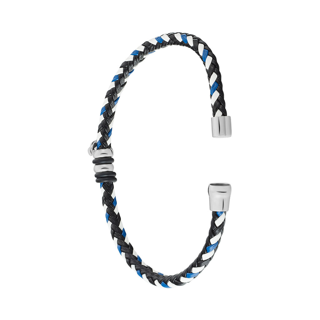 Bracelet Axel Acier Blanc - Bracelets Homme | Histoire d’Or