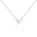 Collier Maria Argent Blanc - Colliers fantaisie Femme | Histoire d’Or